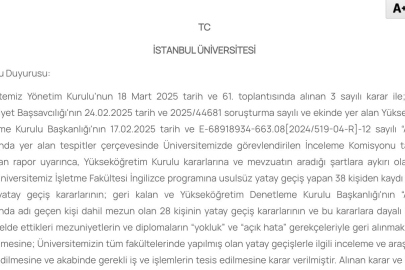 Ekrem İmamoğlu'nun  Diploması İptal Kararı