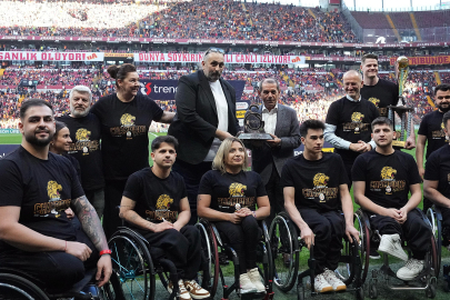 Galatasaray Tekerlekli Sandalye Basketbol Şampiyon