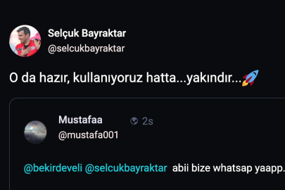 Selçuk Bayraktar'dan Yerli anlık mesajlaşma uygulaması