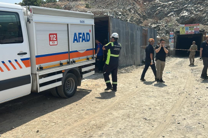Elazığ'da Maden Ocağında Göçük meydana geldi